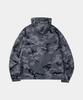 Lettercomo Shell Wind Camo Windbreaker Jacket Grey