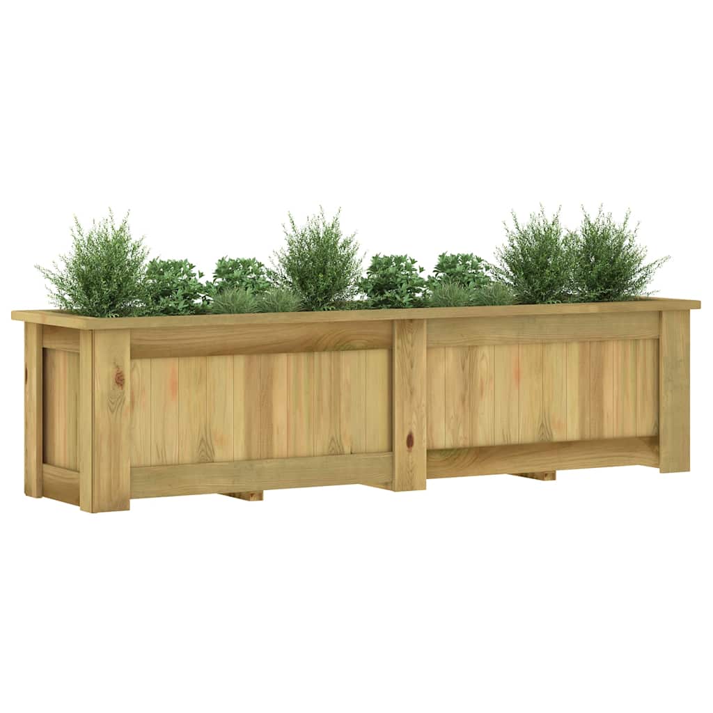 Raised Garden Bed 196 X 50 X 50 Cm Pressure Treated Pine Wood
