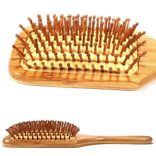Gizmi - Деревянный гребень для волос Square Hair Comb