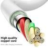 6A Fast Charging Cable Line USB 5pin/ Type C Connector USB Power Cable Cord for Tablets Phones Quick Charging Wire
