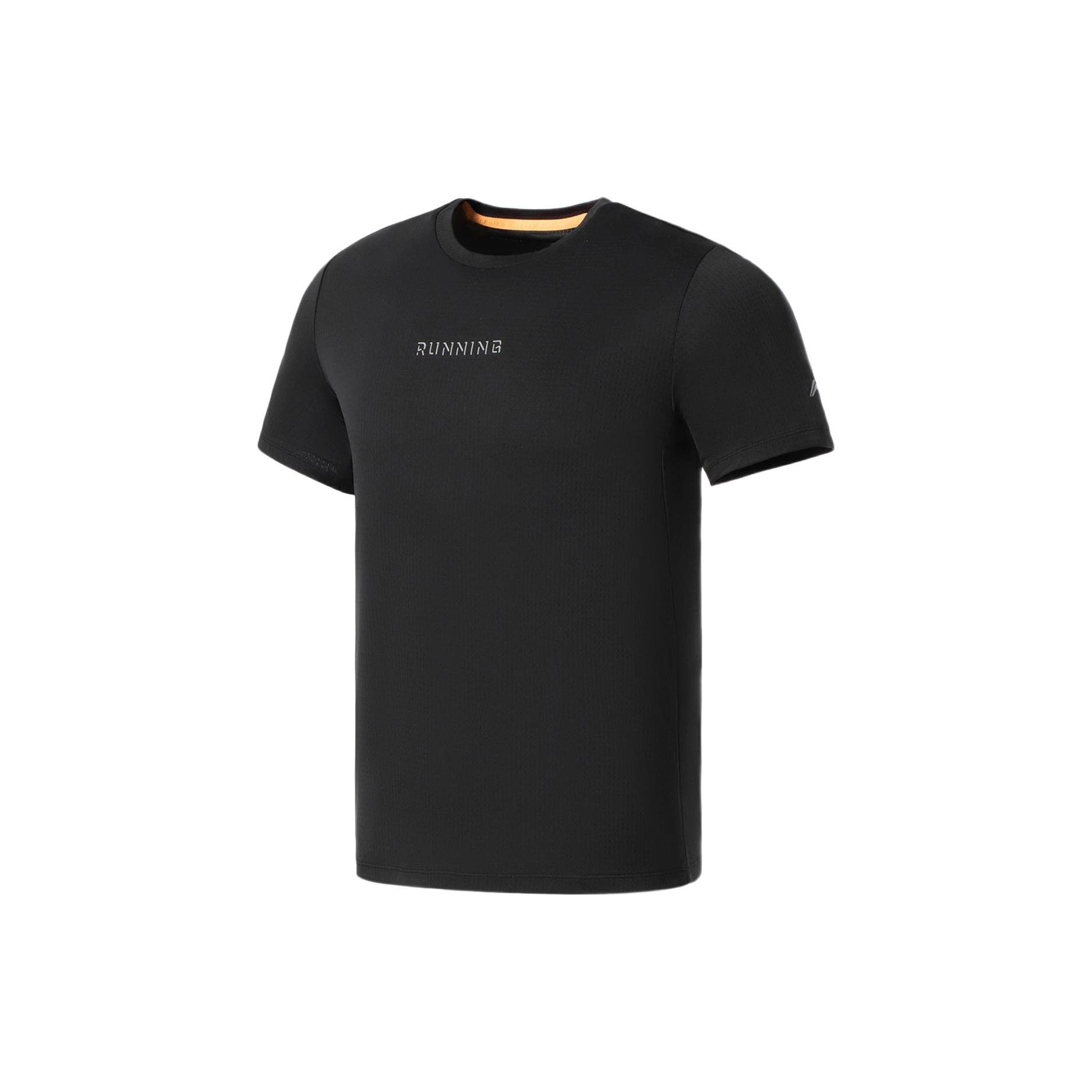 Li Ning Li Ning Running Collection T Shirt Men s Black ATSS061-6 L