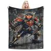 Kamen Rider (6) Blankets Quality Warm Bedding Throws Autumn Kids Couch Bed Street Trend Bedspread