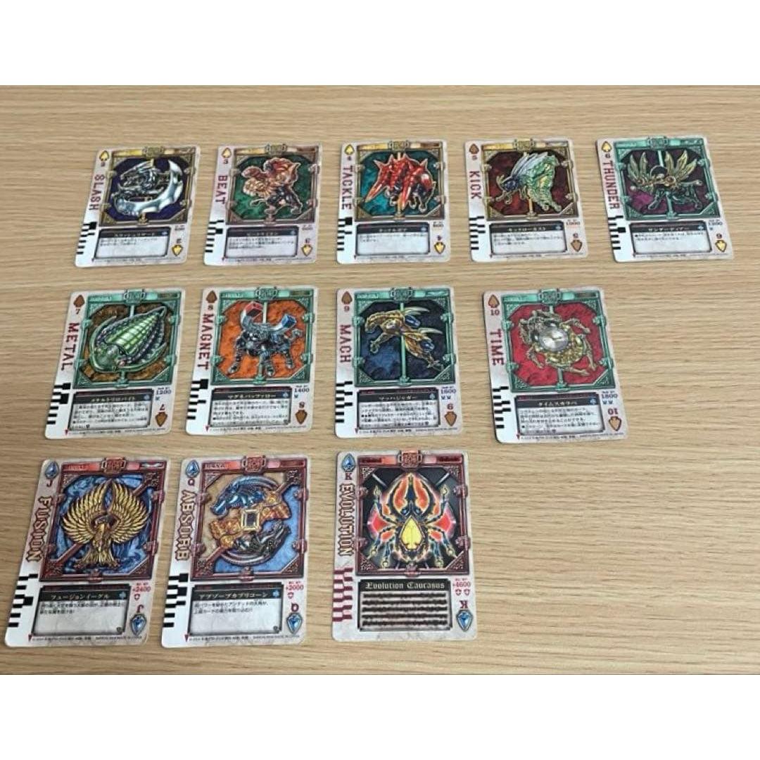 Used Kamen Rider Sword Blade Rouse Card Space 12 pieces