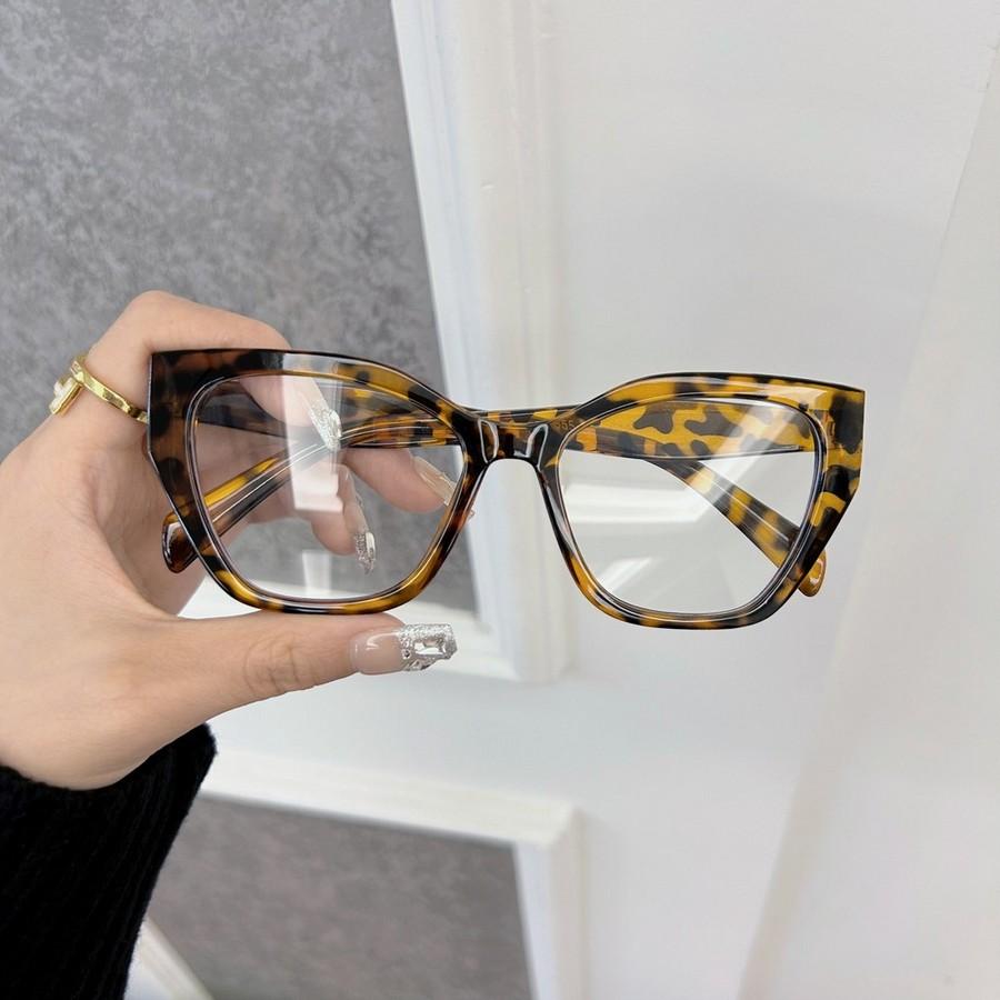 Fashion Stylish Cat Eye Eyeglasses Frames Women Men Transparent Clear Brand Designer Optical Cute Frame