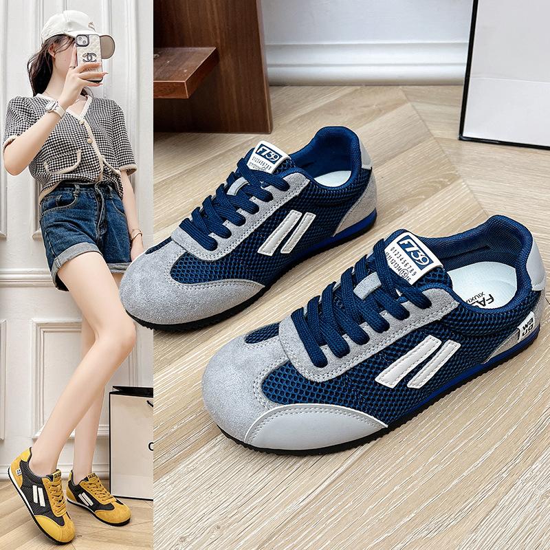 Dexun shoes women's 2025 new popular versatile Forrest Gump shoes light mesh breathable great good-looking sports and leisure shoes
