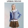UR 2026 Spring Women's Floral Embroidered Knit Cardigan
