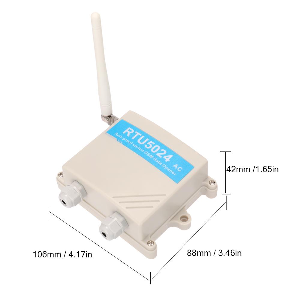 Buy Rain Proof Version RTU5024 GSM Gate Door Opener GSM Relay Remote