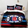 Clippers Ice Bedding Set 3pcs, High Quality Bedding Set Including 1pc Duvet Cover And 2pcs Pillowcases for Bedroom, Dormitory Gift