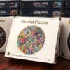 1000dílné kulaté puzzle pro dospělé, Zvěrokruh Země, odbourávání stresu, vzdělávací hračka, vysoká obtížnost sestavení, dětský dárek, rodinná hračka