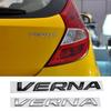 hvmqy2 Rear Trunk Logo Car for Hyundai VERNA Badge Letter Decal Body Side Emblem Auto Sticker Exterior Accessories