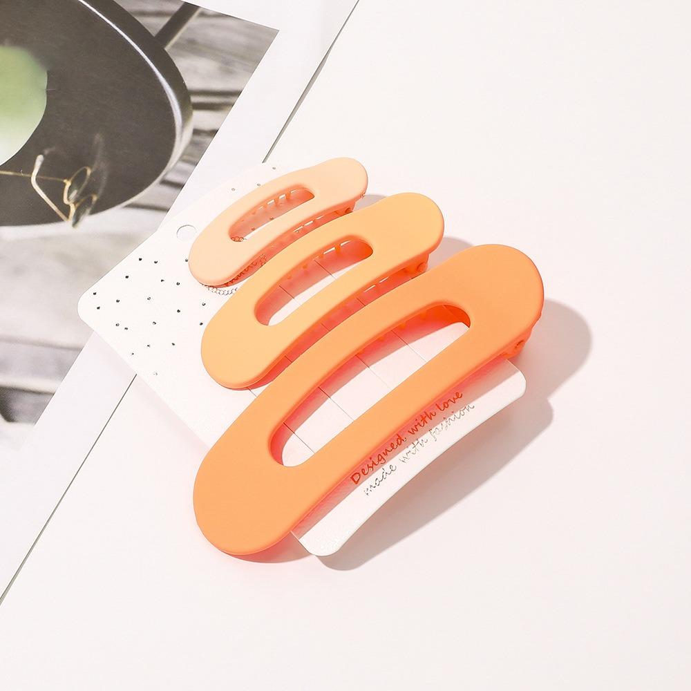3Pcs Large Flat Hair Clips Matte Hair Barrettes Durable Alligator Hair Barrettes  Women