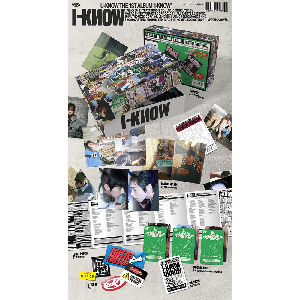 U-KNOW - I-KNOW (Smartes Album Ver.)