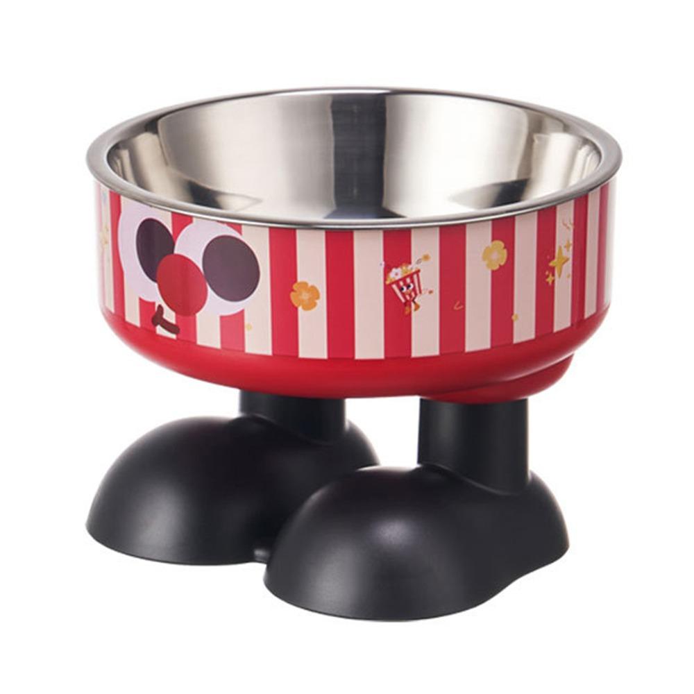 

Нескользящая миска для кормления питомцев, высокая миска для воды для щенков, портативная милая миска для кошачьего корма для собак, кошек Style 2