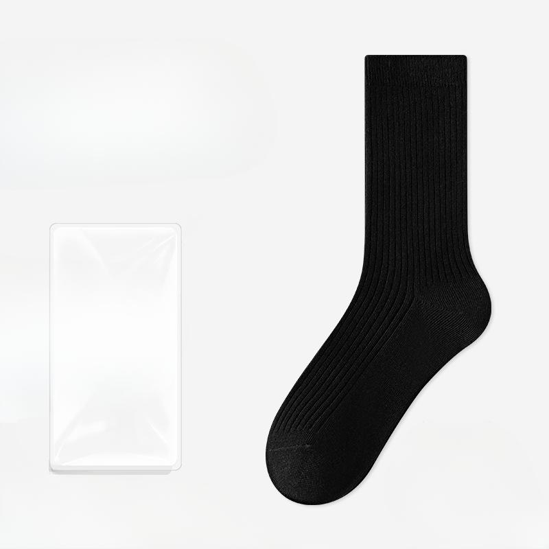 Female Autumn and Winter Leisure Thick Cotton Sweat Absorbent Deodorant Anti Pilling In The Cylinder Pile Socks