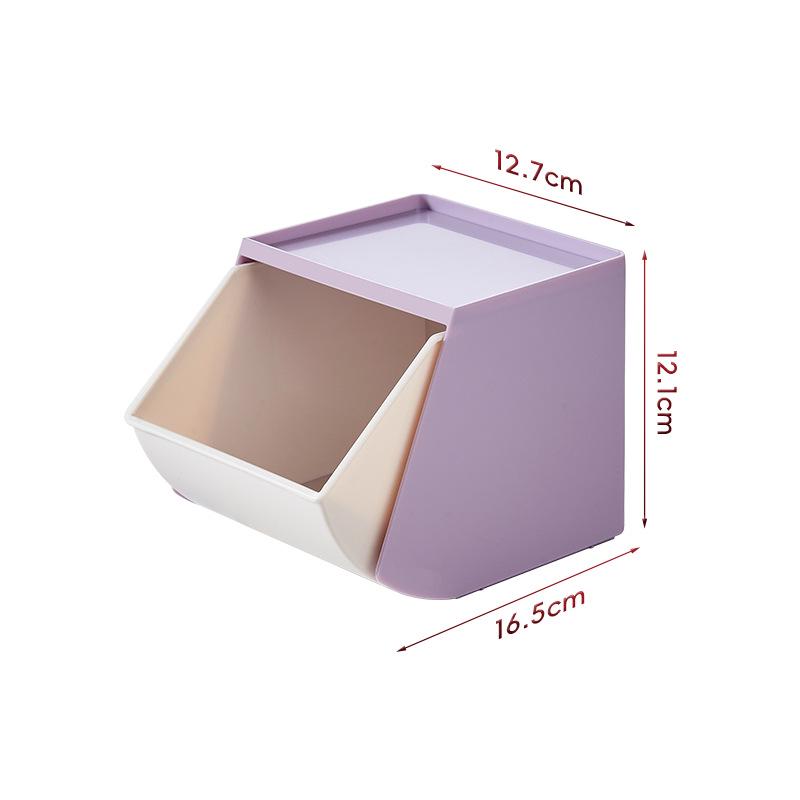 Wall-Mounted Multi-functional Kitchen Basket for Scallions, Ginger & Garlic Storage