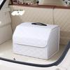 Trunk Storage Box, Leather Creative Design Storage Box for Organizing Various Items, Supports Customization