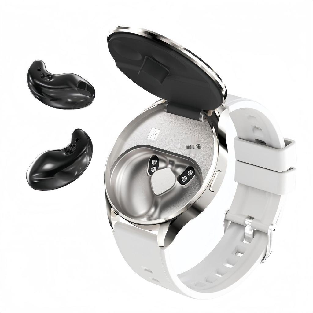Fava Bean X10PRO Earbuds & Smartwatch Combo - 1.46'' Screen, TWS, No Ear Pressure for Sleep