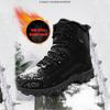 High-quality Men's Snow Boots Warm Plush Winter Boots Shoes Outdoor Snow Boots Non-slip Platform Shoes