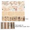 4pcs Retro Washi Tapes Scrapbooking Map Letter Decorative Adhesive Tape Stationery Basic Masking Tape Journal Supplies TMZ
