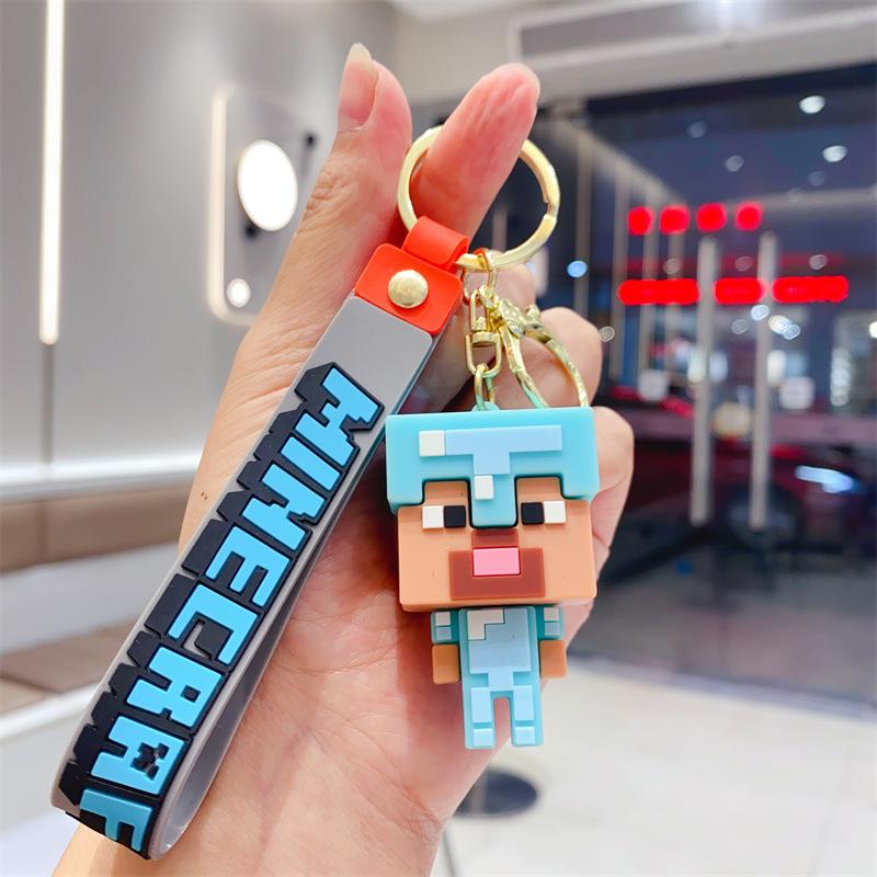 

Брелок ПВХ Майнкрафт Детский Силиконовый Мешочек для Хранения Мелочи Брелок