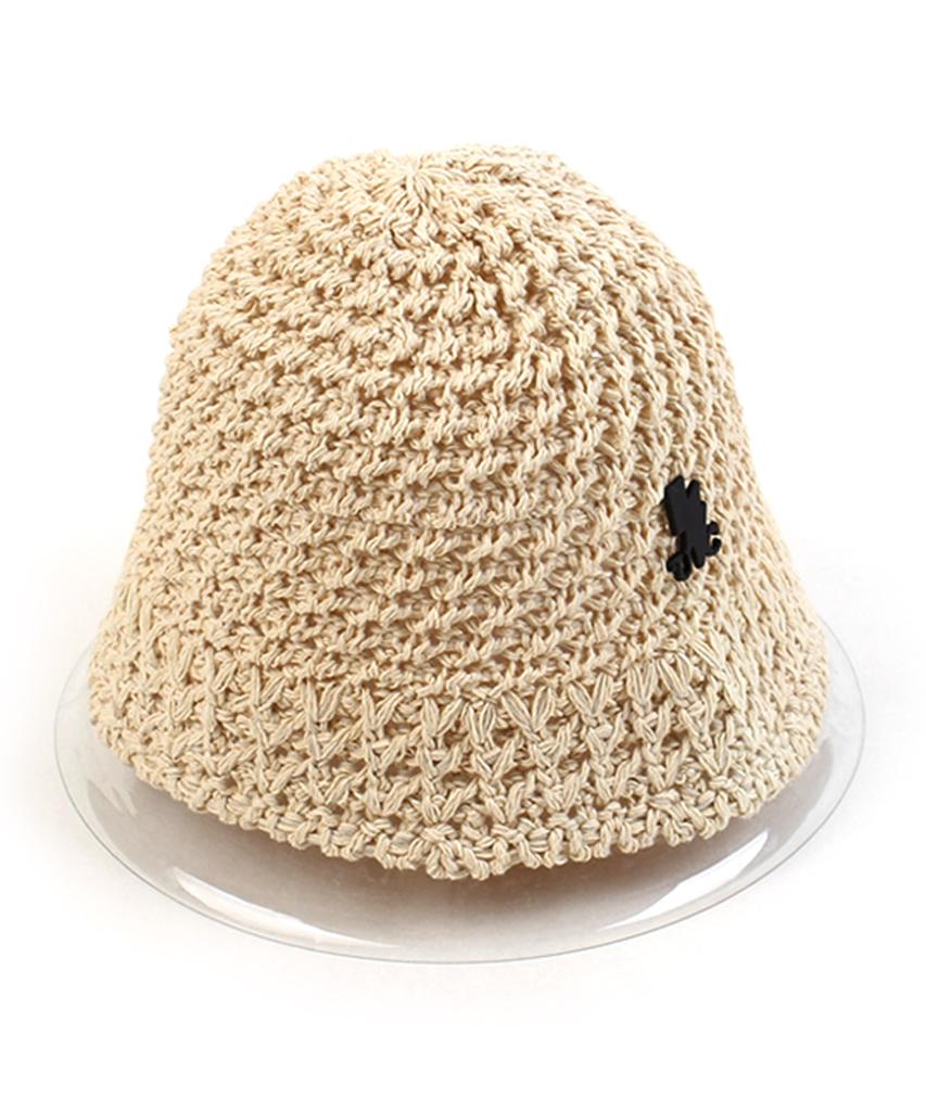 Yunibeosyeolkemiseuteuli Summer Onetone Beige Bucket Hat