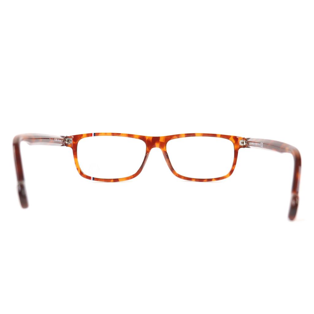 Makellose MONCLER Brille Schildpattmuster dreifarbiger Akzent Braun ML5063 053 Gebraucht