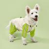 Adjustable Dog Raincoat With Reflective Stripes Small Medium Large Breeds Waterproof Outdoor Pet Coat