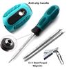 Zestaw śrubokrętów wielofunkcyjnych 3 w 1 z regulacją Dwukierunkowy śrubokręt z 3 końcówkami śrubokrętów krzyżakowych Narzędzie naprawcze