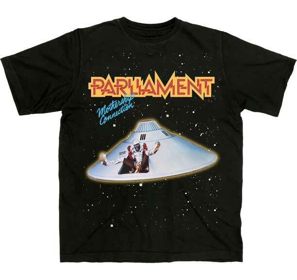 Parliament Mothership Connection George Clinton Funkadelic T-Shirt badhabitmerch S