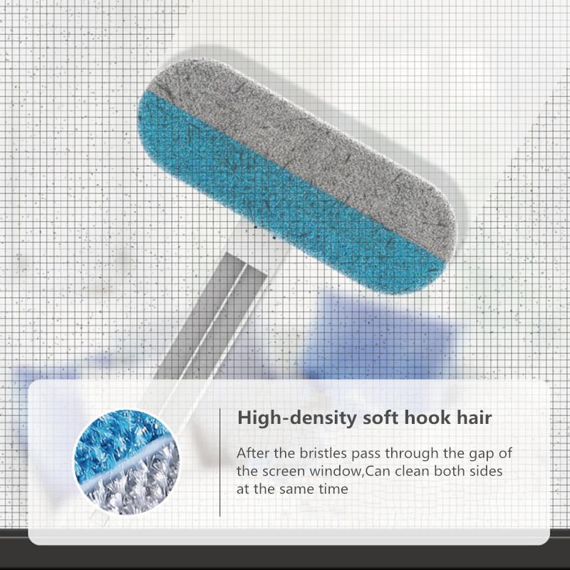 Cleaning Brush Multi-function For Screen Window Sofa Carpet Double Sided Dust Broom Household Cleaner Wipe Dust Removal Brush
