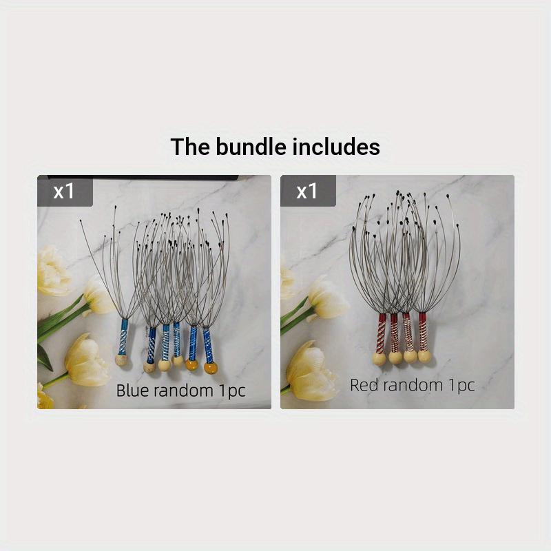 Head Scalp Massager Head Scratching Massage Claws Octopus Head Massager Scalp Scratcher Massage Claw - Mother's Day Gift
