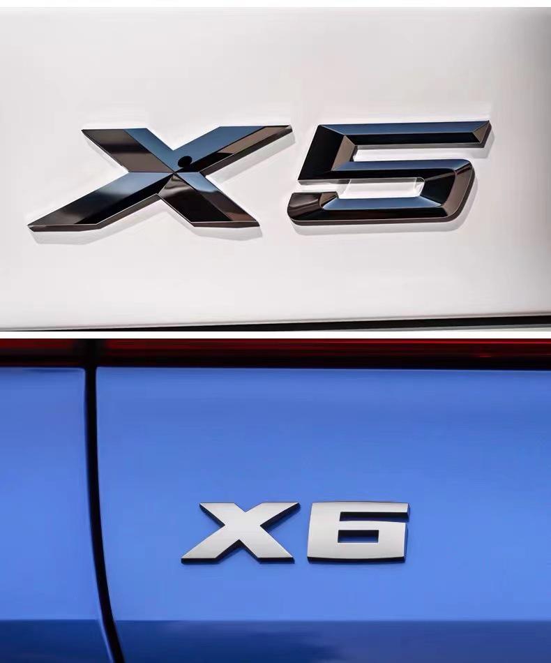 BMW M Logo Rear and Side Decorative Sticker for X Series
