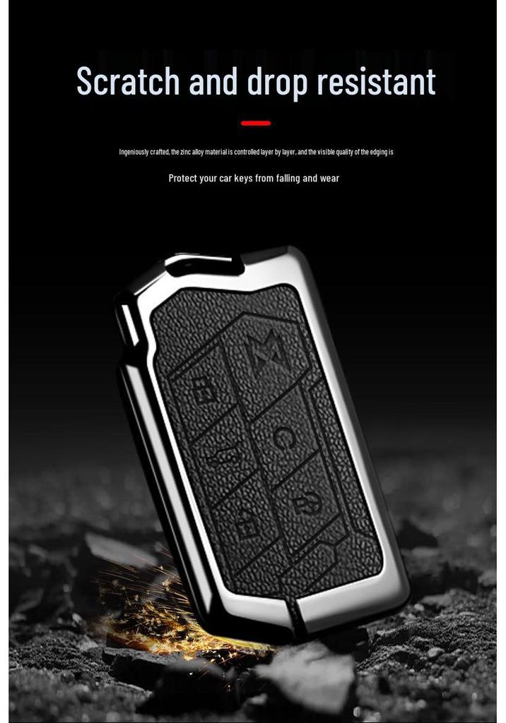Mengshi 917/M800 Off-road Key Case: High-end Buckle Remote Shell
