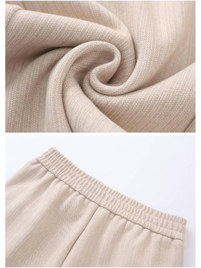 High Waist Versatile Casual Pants for Middle-Aged Women - Loose, Fashionable, Temperament-Enhancing Long Pants for Spring and Autumn