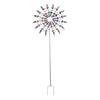 Metal Windmill 360 Degrees Spinning Iron Windmill Ornament Wind Powered Wind Catchers Sculptures Spinners for Yard Garden Patio Decoration