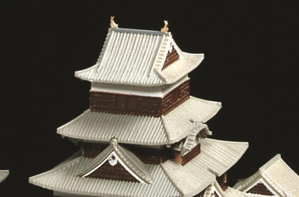 Doyusha Japanese Famous Castles JOYJOY Collection Matsumoto Castle Plastic Model Kit 1/430 JJ-9