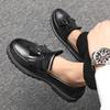 Spring and Summer Leather Shoes Men's Versatile Men's Shoes Casual Shoes Black Shoes Martin Shoes Men's Feet
