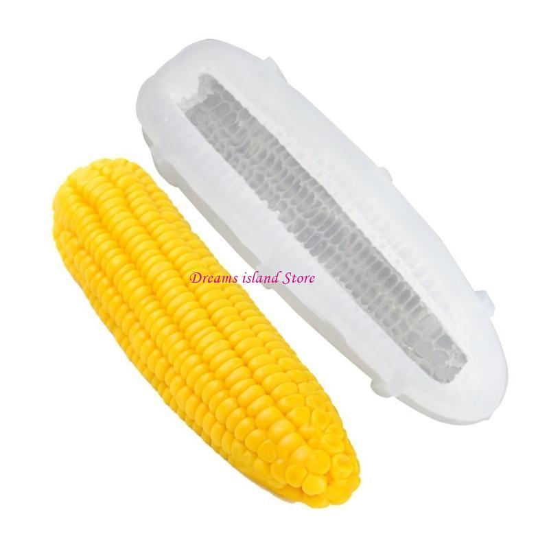Silicone Corn Molds for Creative Baking Unique Corn Silicone Pastries Molds for Artistic Mousse and Fondant Decorations HX6C