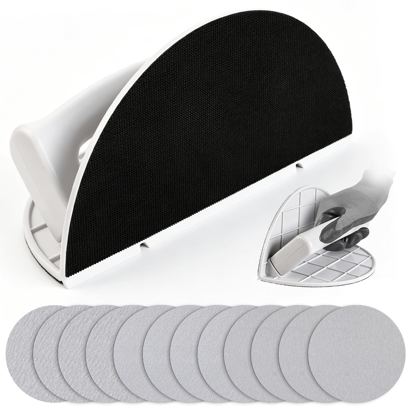 Drywall Corner Sander, Semi-Circular Hook Loop