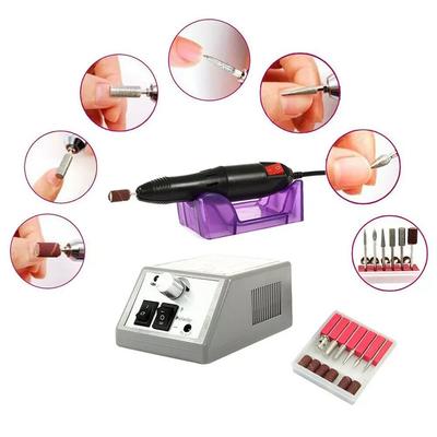 Personal Electric Nail File Drill Manicure Tool Set Desktop Nail Polishing Machine Gel Polish Remover Equipment Accessories