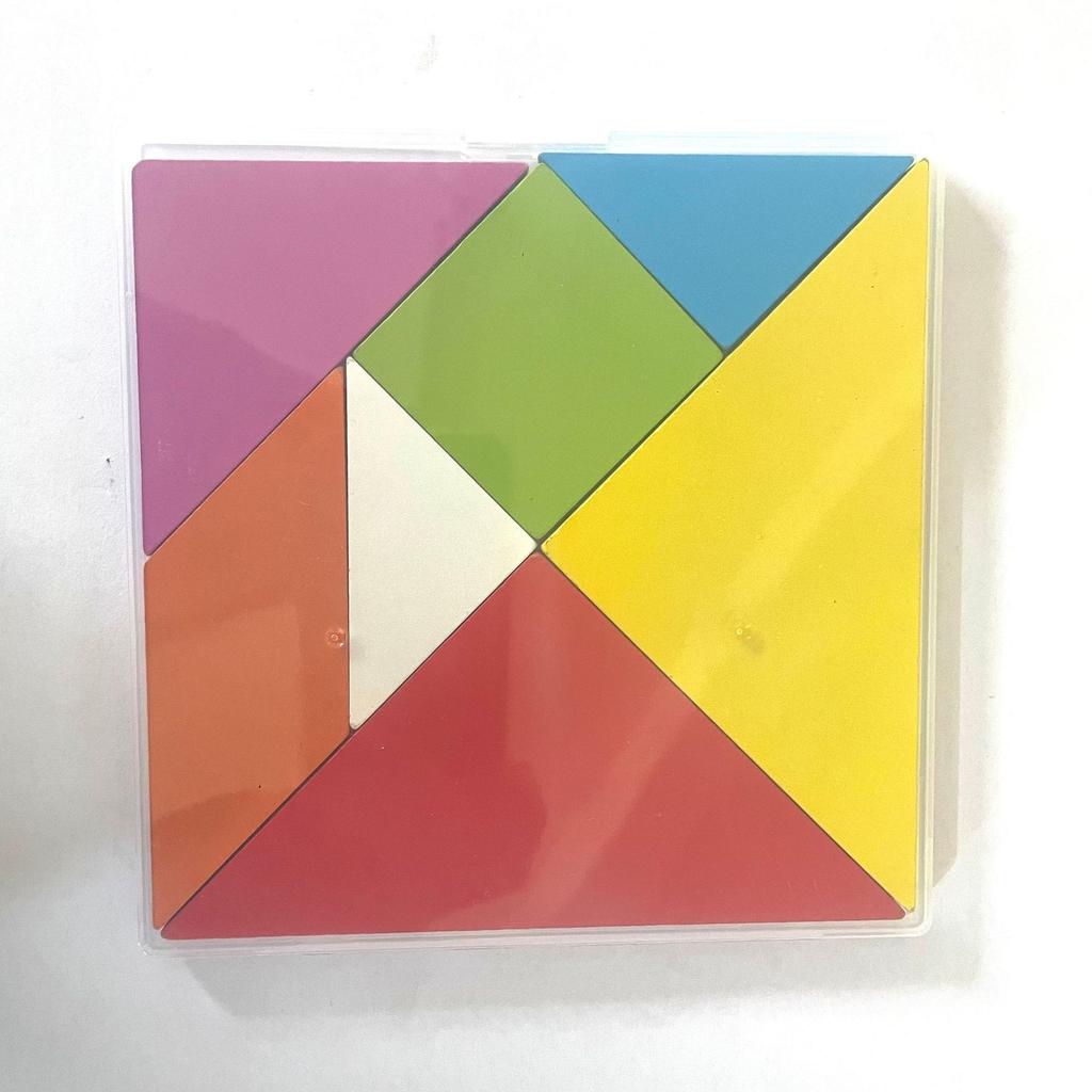 Kindergarten Variety Tangram Teaching Aids Assembly Geometric Shape Educational Toys 6-12 Years Old Children Small Gift Award