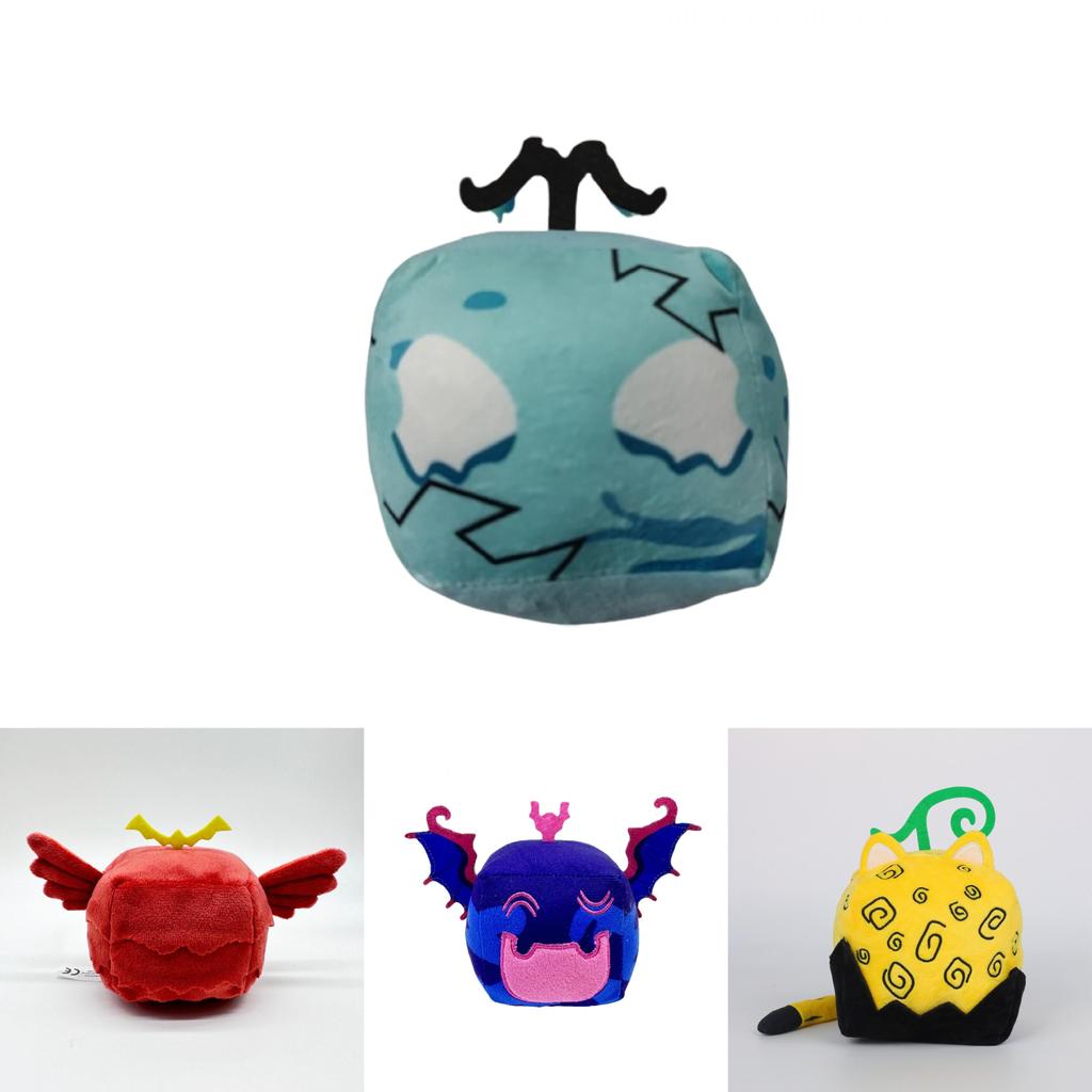 Blox Fruit Plüschtier Weich und Entzückend Teufelsfrucht Stofftier