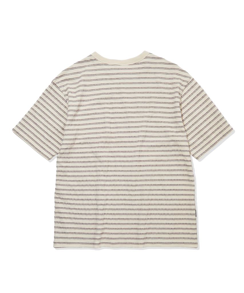 PENFIELD Sentinel Striped Pocket T-Shirt Ivory_Fs2Kt58U
