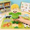 Cute Plush Lifelike Emotion Puppet Doll Performance Toy, Children's Gift