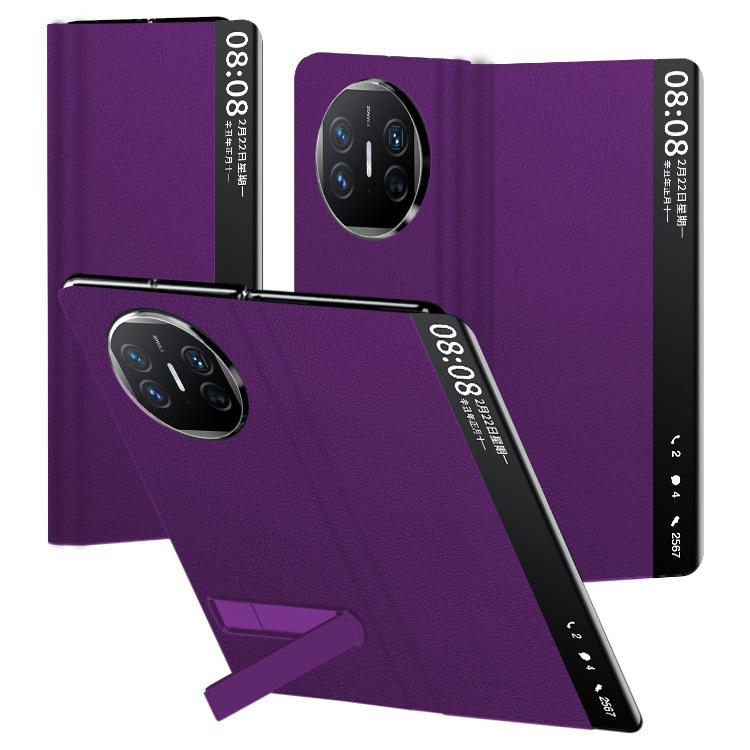 Protective Magnetic Flip Cover with Smart Window for Huawei MateX5 - Hot Sale!
