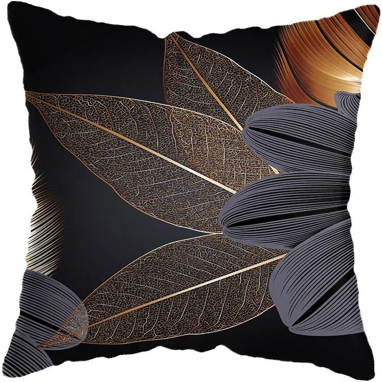 

Подушка для дивана, черная подушка, чехол для офисной подушки, домашний декор, подушка для спальни, наволочка 40x40cm