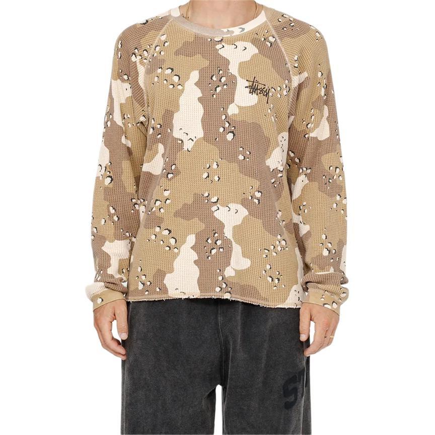 Stussy FW24 RAGLAN TERMICO LS CREW logoT Unisex 1140356
