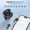 Wireless Earbuds, Bluetooth 5.4 Ear Buds with Power Display Charging Case, Stereo Deep Bass Headphones with 50H Playtime, IPX7 Waterproof Android/iOS