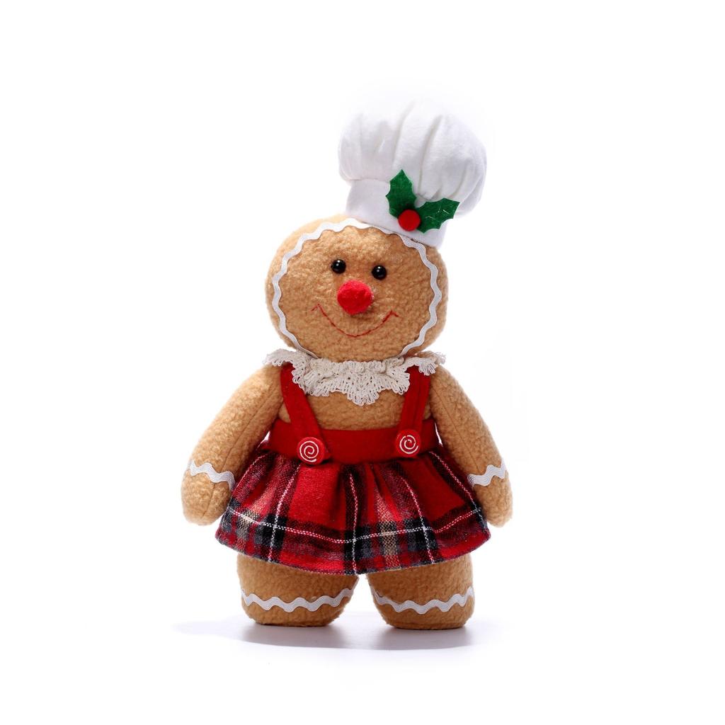 Gingerbread Doll Doll Christmas Atmosphere Decoration Festive Fun Toy Home Living Room Bedroom Party Window Decoration