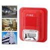 Strobe Light Wireless Fire Alarm Horn Alert Strobe Sounder Sound & Light Alarm Office Environment